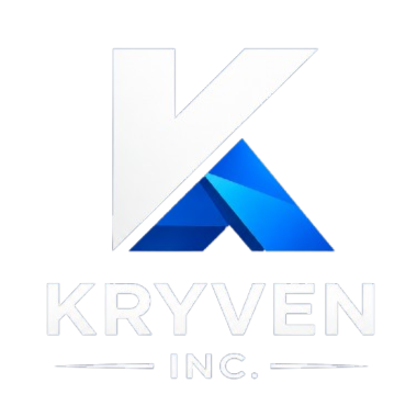 Kryven Logo White
